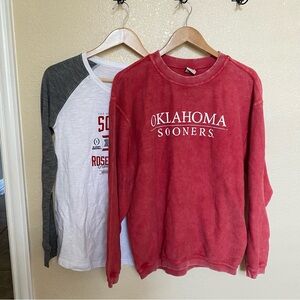 Oklahoma Sooner College Sweatshirt Bundle